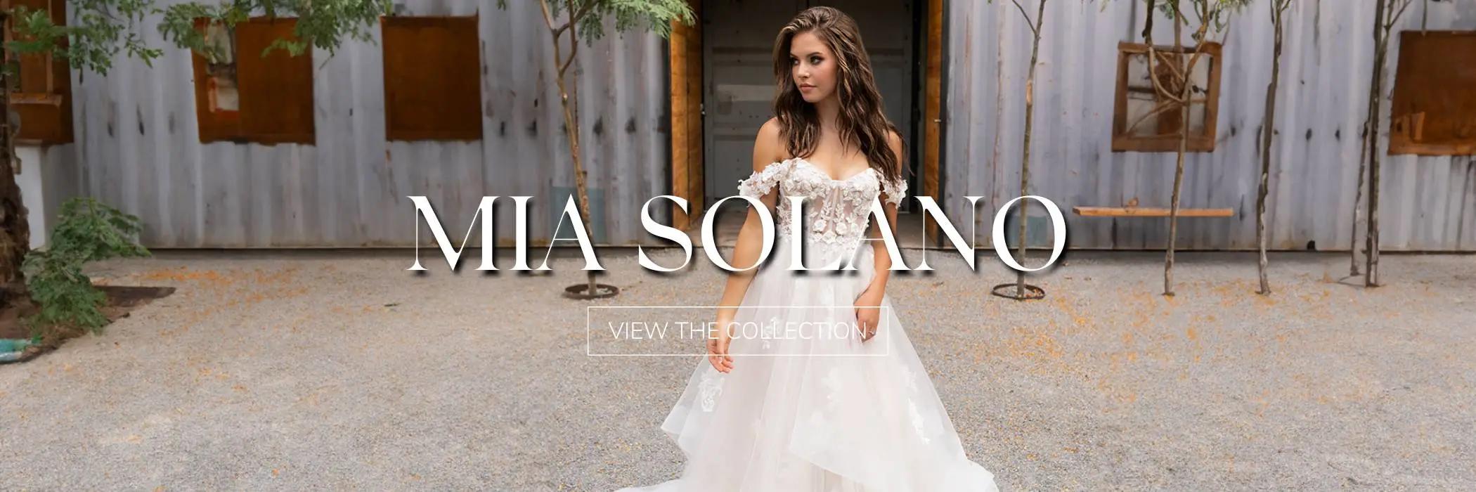 Mia Solano bridal gown