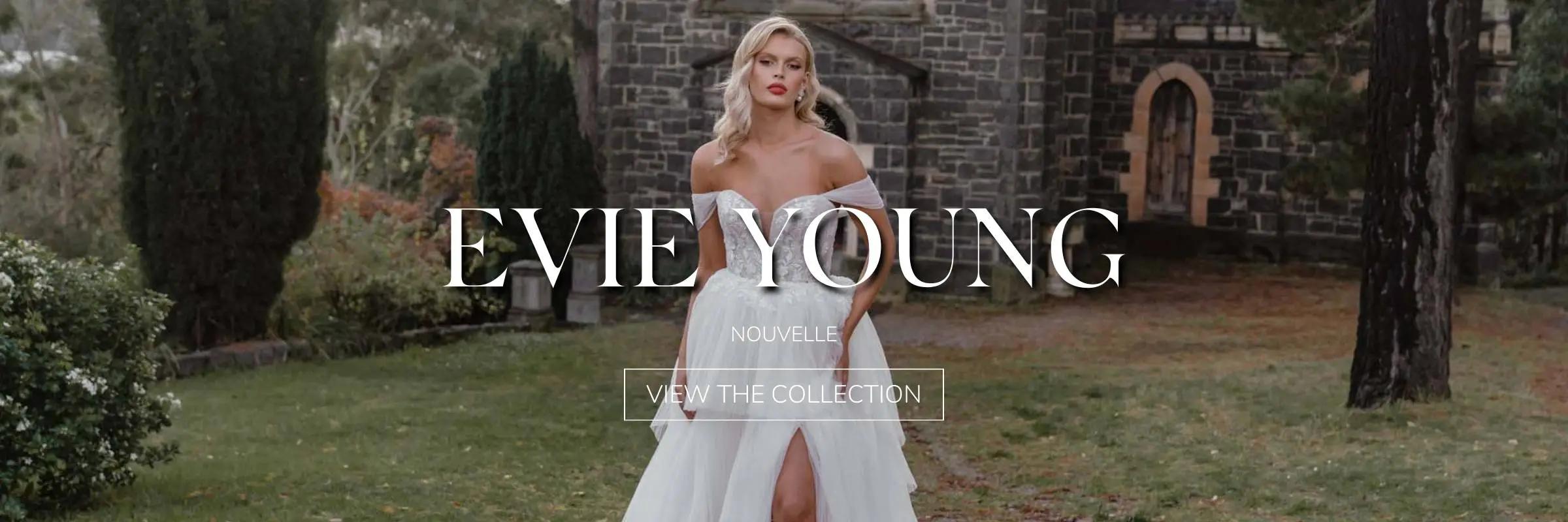 Evie Young bridal gown