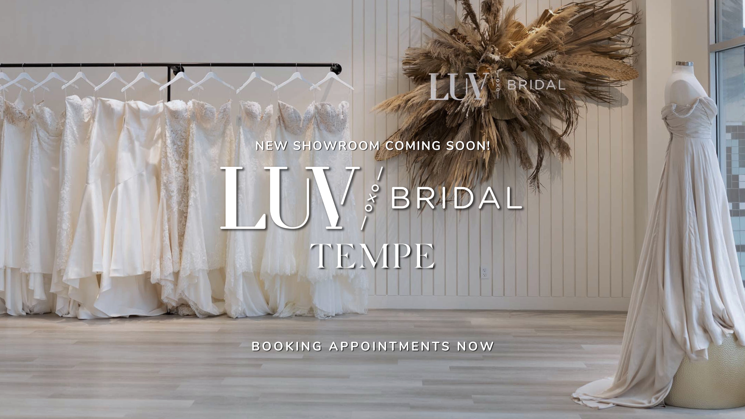 Luv Bridal new Showroom in Tempe Arizona